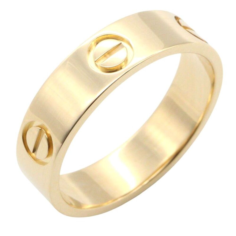 Cartier Love Ring K18 Yellow Gold